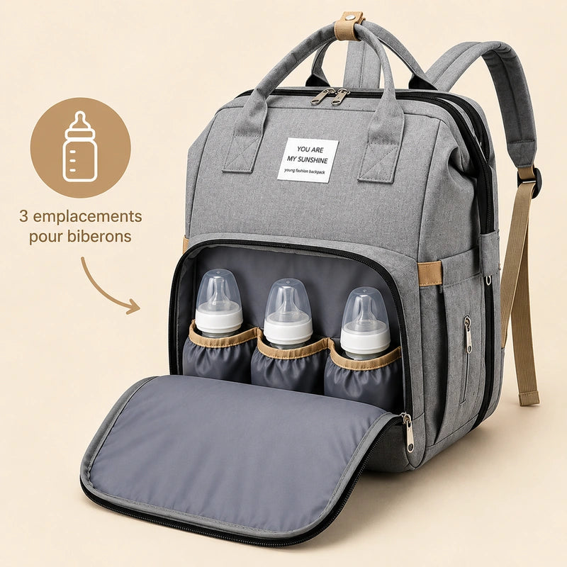 Sac à dos à langer 3-en-1 Cocon™