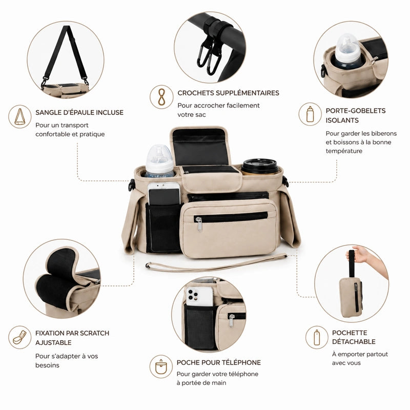 Sac à Langer pour Poussette Loop™