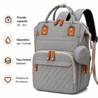 Sac à dos à langer - Élia™