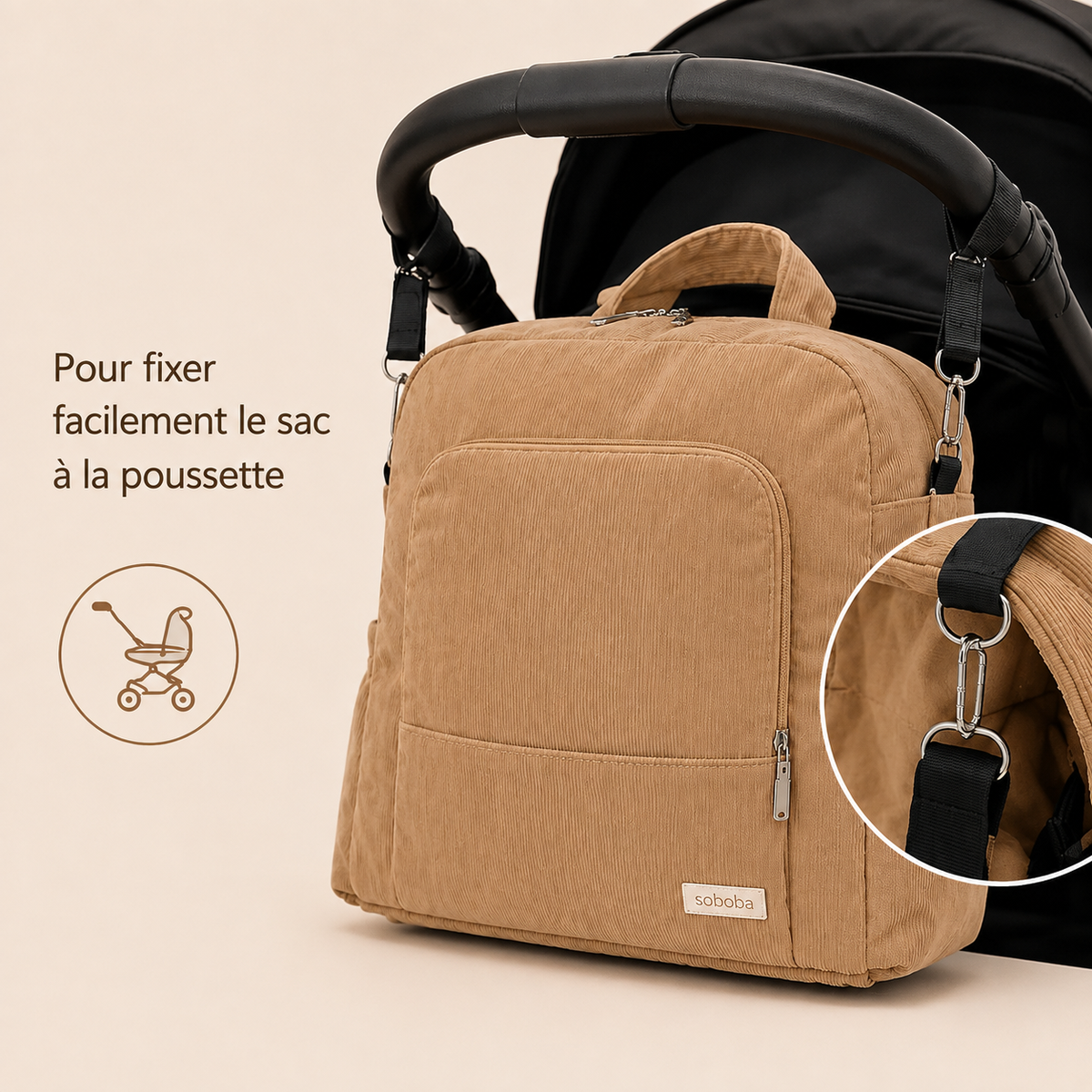 Sac à dos à langer SOBOBA Maëlia™